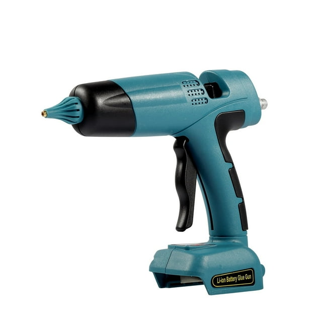 Pistolet à Colle Électrique Sans Fil pour la Maison, Pistolet à Air Chaud pour Soudure, Affichage Numérique, Bâtons de Colle de 11 mm