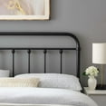 thumbnail image 6 of Headboard, Queen Size, Metal, Black, Modern Contemporary Urban Design, Bedroom Master Guest Suite, 6 of 6
