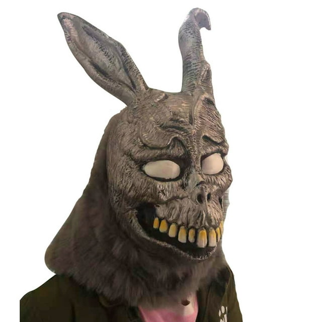 Máscara de látex para cosplay Franks Evils Silvers Rabbits para Halloween