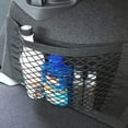 thumbnail image 3 of 25x25cm Car Back Rear Trunk Storage Bag Mesh Auto Organizer Elastic String Net Pocket Bag, 3 of 7
