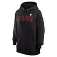 thumbnail image 2 of Women's G-III 4Her by Carl Banks  Black Kansas City Chiefs Dot Print Pullover Hoodie, 2 of 3