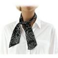 thumbnail image 3 of Unique Bargains 1 Pc Scarf Headband Leopard Print Neck Scarf for Women Gray, 3 of 5