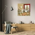 thumbnail image 3 of Gregory Gorham 26x26 Gallery Wrapped Canvas Wall Art Titled - Leopard Florentine Bath, 3 of 4