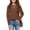 Brown, variant on Arshiner Long Sleeve Shirts for Girls Raglan Sleeves Crewneck Knit Blouse for Kids Casual Blue Cute Loose Tops Kids 12 Years 160 Blue