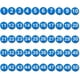 thumbnail image 1 of 50pcs 1-50 Magnetic Numbers, 0.79 Inch Multi-Use Blue Number Magnets for, 1 of 5