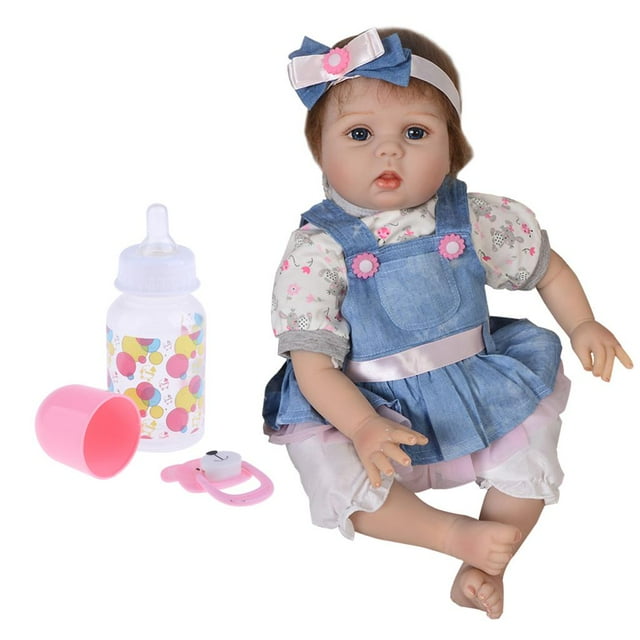 Muñeca bebé reborn Macarena 22 pulgadas Muñeca Recién Nacida Realista