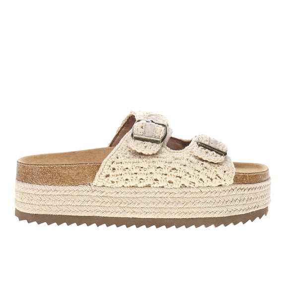 Corkys Womens No Filter Espadrille Platform  Casual Shoes