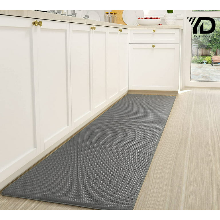 Sanmadrola Anti Fatigue Kitchen Runner Rugs Floor Mat 3/4 Inch