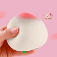 thumbnail image 3 of Eoozwa Peach Slow Rising Stress Relief Toy, Peach Shaped Squish Balls,Squeeze Dough Ball, Birthday Party Favors, Soft Stress Relief Sensory Fidget Toys for Adults Anxiety Relief Hand Relax, 3 of 5