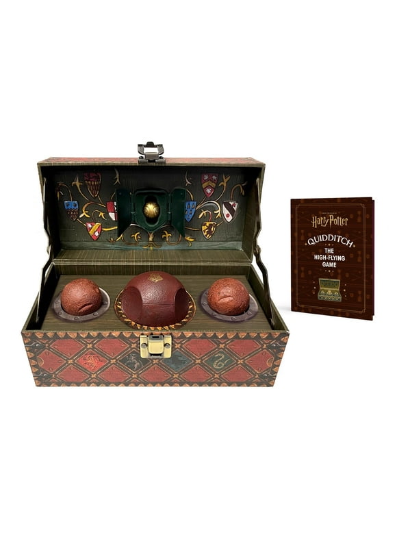 Harry Potter Collectible Quidditch Set (Includes Removeable Golden Snitch!) : Revised Edition (Kit)