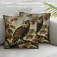 thumbnail image 3 of Orinice Owl Branch Fruit Graphic Decorative Cushion Cover for Home, Sofa - Soft and Durable High-Quality 1PC 22x22in, 3 of 5