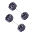 thumbnail image 2 of Juego de ruedas y neumáticos 1:64 Neumáticos RC con llanta Pieza RC Ruedas de vehículo Neumático modificado negro, 2 of 9