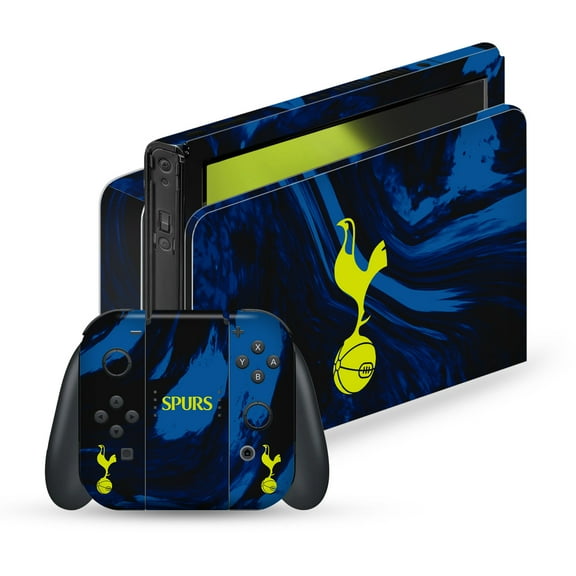 Head Case Designs Officially Licensed Tottenham Hotspur F.C. Logo Art 2021/22 Away Kit Vinyl Sticker Skin Decal Cover Compatible with Nintendo Switch OLED