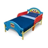 Free Shipping! Sesame Street Elmo Toddler Bed, Plastic Frame, Red and ...