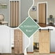 thumbnail image 4 of Cortina Blackout XTMYI, color marfil, 203 cm de largo, para dormitorio, 4 of 8