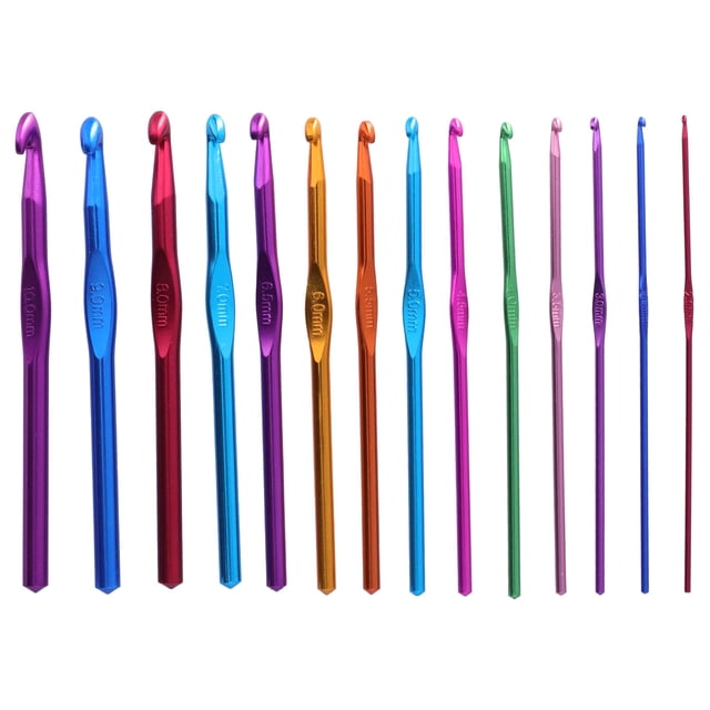 Crochet Kit, Long Lasting Crochet Hooks Convenient Practical For Household For Knitting