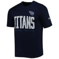 thumbnail image 2 of Men's New Era Navy Tennessee Titans Combine Authentic Training Huddle Up T-Shirt, 2 of 3