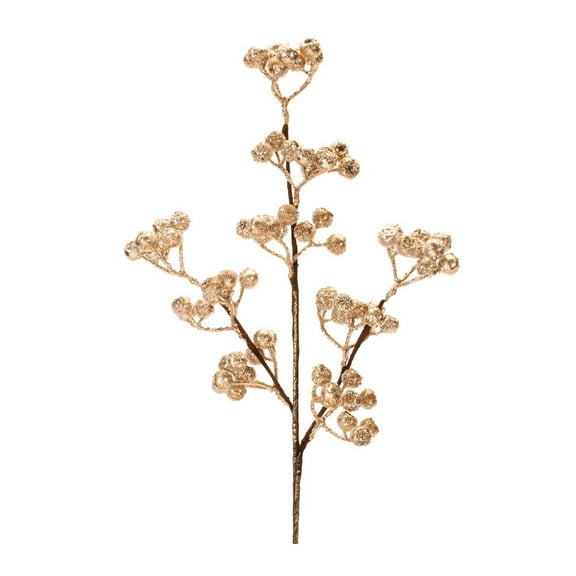 Melrose Glittered Berry Artificial Christmas Sprays - 23" - Set of 6