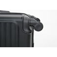 thumbnail image 5 of 20'' Hard Case Luggage with Top and Side Handles,Lightweight Suicase with Adjustable Pull Rod and 360° Spinner Wheels,Travle Luggage with Capacity Weight 39L for Adults,Jurnior,Teens, Black, 5 of 8