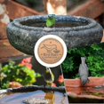 thumbnail image 3 of Copper Disc For Bird Bath With Support System And Cleaning Insert Fits Most Bird Baths, 3 of 5