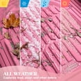 thumbnail image 5 of Carbella Pink Car Mats, 3 Piece Full Set Waterproof Trim-to-Fit Pink Floor Mats for Cars Trucks SUV, Deep Dish All-Weather Pink Car Floor Mats, Flexible Rubber Automotive Floor Mat Set for Women, 5 of 10