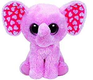 Details about   Ty Beanie Boos Elfie Elephant Justice Exclusive 16" Jumbo Plush Toy RARE! 
