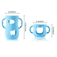 thumbnail image 6 of Hariumiu Silicone Bottle Sleeve with Handle Insulated Cup Sleeve for 4/8 Oz Glass Bottles Drop Protection Anti Breakage Baby Bottle Holder, 6 of 8