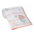 thumbnail image 4 of Bedtime Originals Disney Baby The Little Mermaid White Baby Blanket - Ariel, 4 of 8
