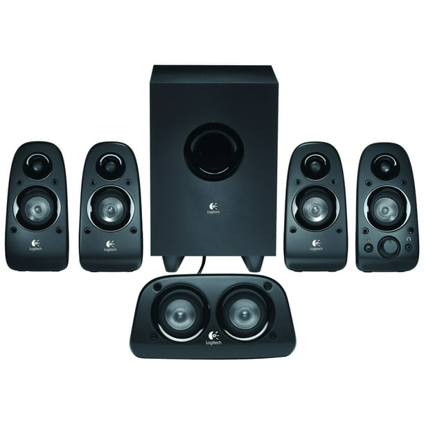 Logitech Z506 6-Piece 5.1 Channel Surround Sound System, - Walmart.com
