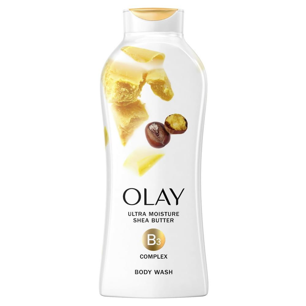 Olay Ultra Moisture Body Wash for Women, Shea Butter, 22 oz, 2 Pack