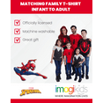 thumbnail image 5 of Marvel Spider-Man Toddler Boy Girl Matching Family Cosplay T-Shirt 2T, 5 of 5
