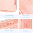 thumbnail image 5 of SUCS Clear Makeup Bag Waterproof Quart Size Bag, Travel Makeup Cosmetic Bag for Women, Carry on Airport Airline Compliant Bag, 3 Pack, 5 of 6