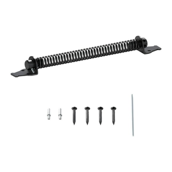 Lipstore Gate Spring Self Closing 14" Adjustable Tensioner for Fence Wooden Gate Door