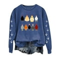 thumbnail image 2 of Comfort Colors Sweatshirts Women Casual Full Sleeve Crewneck Chicken Graphic Printed Blouse Outfits Winter Clothes 2025, 2 of 4