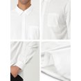 thumbnail image 5 of Lars Amadeus Men's Regular Fit Long Sleeve Button Down Corduroy Shirts with Pockets, 5 of 5