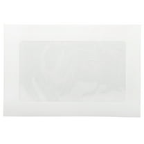 JAM Paper 6 x 9 Booklet Window Display Commercial Envelopes, White, 25/Pack