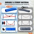 thumbnail image 4 of 5-Piece Dog Agility Training Set - Adjustable Hurdles, Tunnel, Jump Ring & Weave Poles for Indoor/Outdoor Pet Obstacle Course, 4 of 11