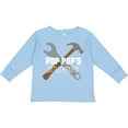 thumbnail image 3 of Inktastic PopPop Little Helper Boys Long Sleeve Toddler T-Shirt, 3 of 5