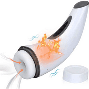 TuFok Male Masturbator Automatic Sucking Sexy Toys with 7+3 Sucking Rotation Modes and Thrusting Vibration Stimulation for Penis, Heating and Voice Earphone Included