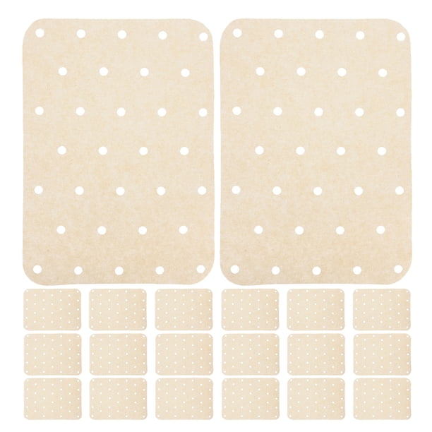 180 hojas de papel pergamino antiadherentes para freidoras de aire, papel pergamino para hornear, papel absorbente de aceite para hornos y freidoras de aire.