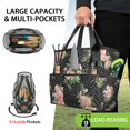 thumbnail image 2 of Garden Tool Bag,Pioneer Flower Floral Print Pattern Garden Tool Organizer,Garden Gifts,Waterproof Multi-Pocket Garden Tool Storage 11.8x5.5x11.4 Inch(Tools NOT Included), 2 of 6