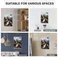 thumbnail image 3 of Final Fantasy Poster, Wooden Magnet Suction Frame Hanging Painting, Wall Canvas Art Print for Dorm Bedroom Living Room, 3 of 8