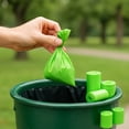 thumbnail image 3 of Domore bolsas biodegradables compostables para perro set 60 rollos con 15 bolsas, 3 of 5
