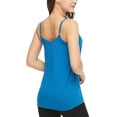 thumbnail image 6 of COMFREE Women's Camisole with Built in Bra Plus Size Tank Top Cami Flowy Casual Tops with Adjustable Strap (S-4XL), 6 of 6