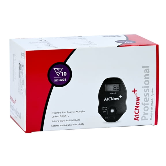 A1CNow Test Kit A1C Diabetes Monitoring Blood Sample 10 Tests