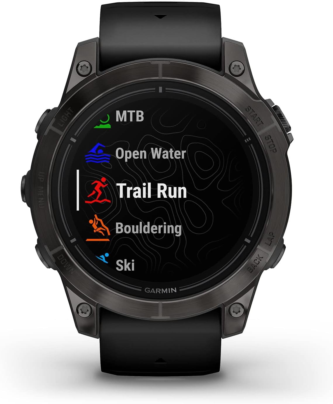 GARMIN GARM-epixPro2-Black-RN, Epix Pro Gen 2 Sapphire 47mm, GPS, Stopwatch, Smartwatch with Built-in Flashlight, Black, 122 Hour Battery Life, 1 Count