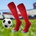 thumbnail image 6 of Kids Youth Adult Soccer Socks 1 Pack Knee High Tube Socks Towel Bottom Pressure Football Socks, 6 of 6