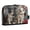 Dogs and Doghouses, variant on Standing Pencil Case with Base Large Capacity Stationery Pouch Pen Bag with Zipper for Women Men Brown Cow
