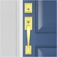 thumbnail image 3 of BALDWIN Torrey Pines Venetian Bronze Low Profile Single Cylinder Entry Door Handleset w/ Torrey Door Handle ft SmartKey Security, 3 of 7
