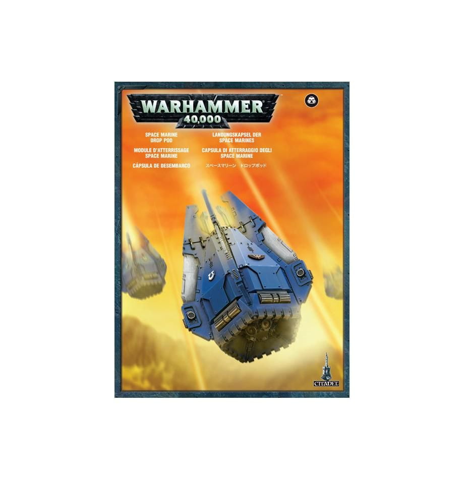 40k drop pod unpainted 40k drop pod unpainted